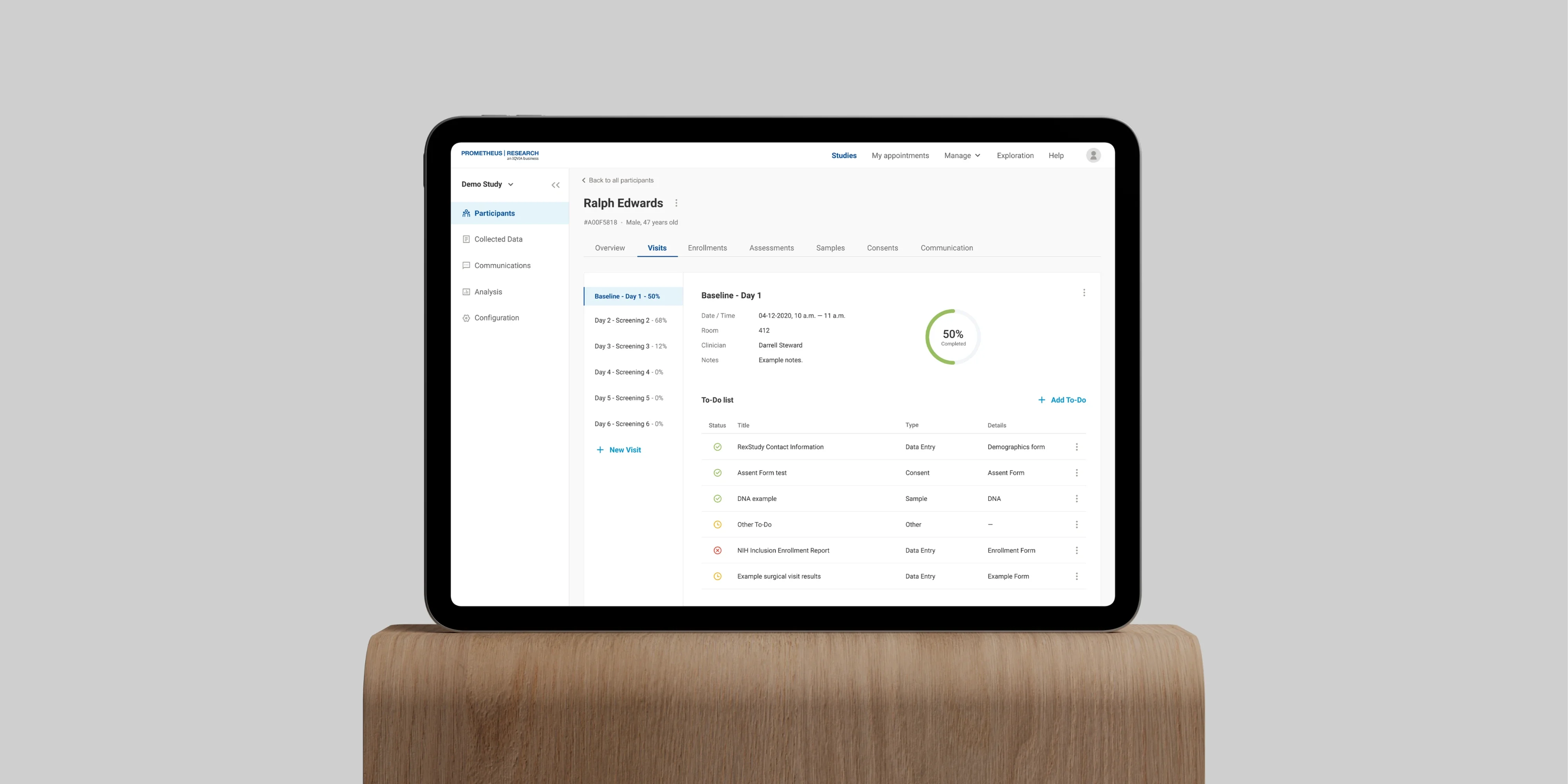 Research Staff Portal for IQVIA