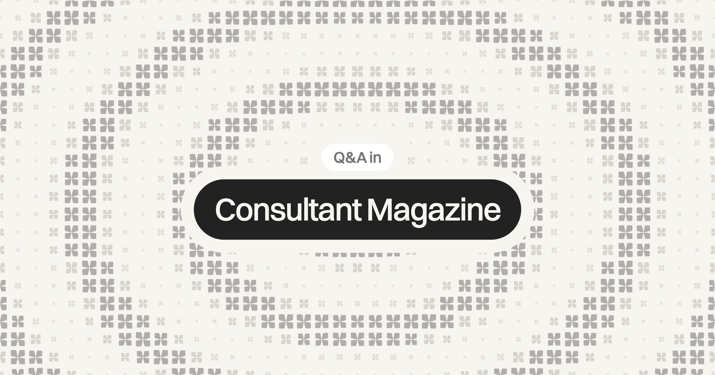 Tanya answered questions on onboarding for Consultant Magazine