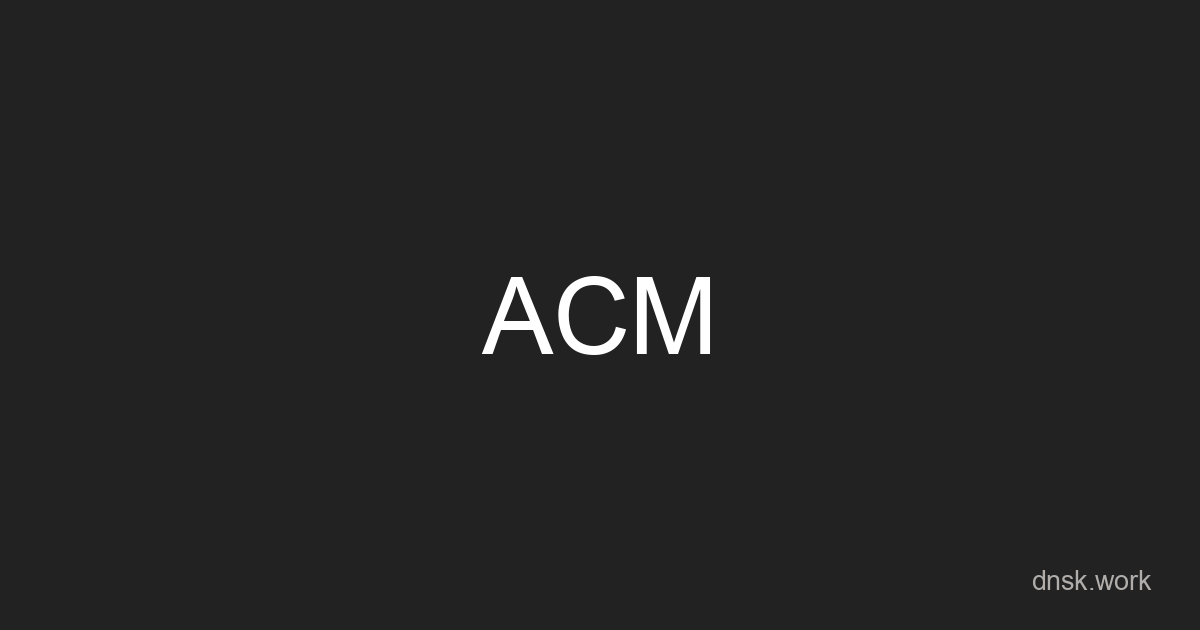 ACM