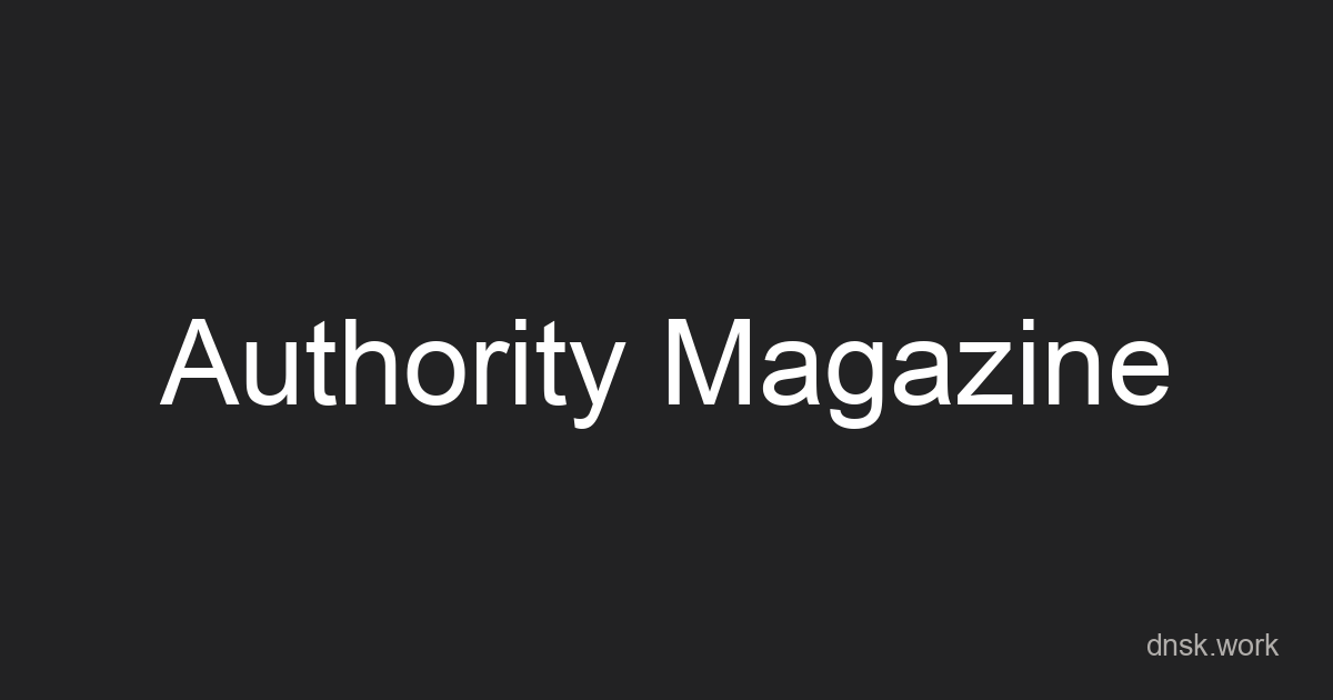Authority Magazine